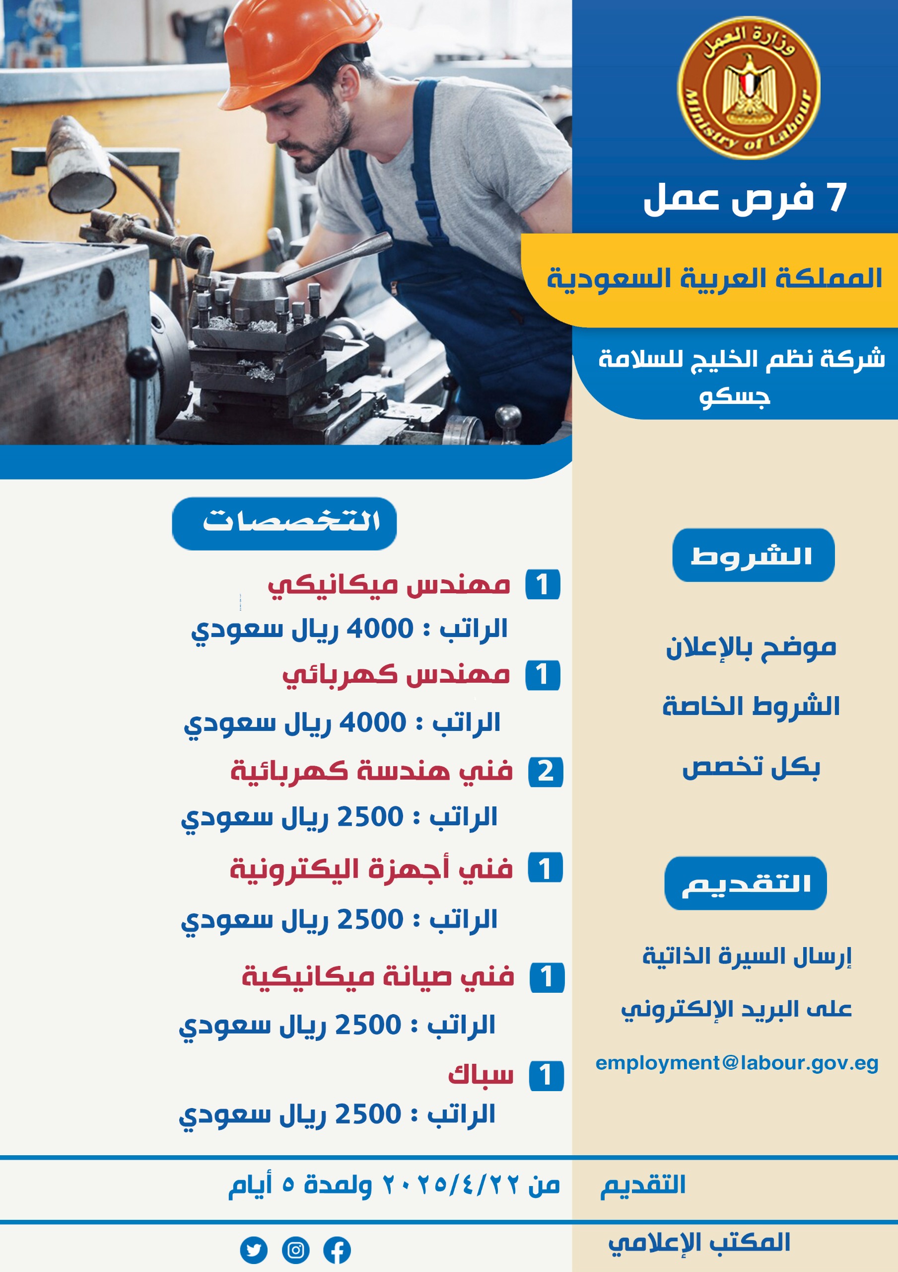 وزير القوى العامله 